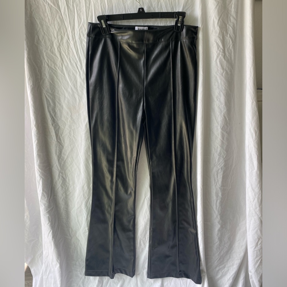 Faux leather pants from Princess Polly, straight pants